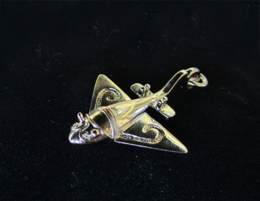 Chariots Of The Gods - Pendant "Ancient Airplane"